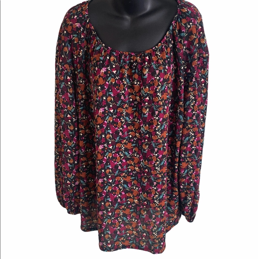 Ava & Viv NWT Spring Floral Top